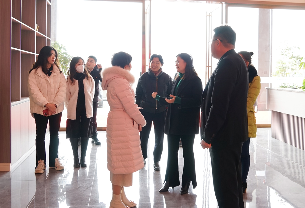 长沙市绩效办到湖南会展产业孵化平台考察