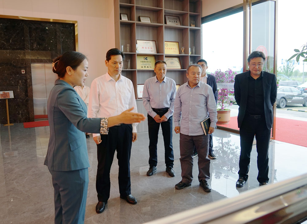 铜陵市委常委、宣传部部长潘荣华带队考察湖南会展产业孵化平台